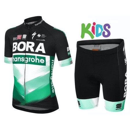 Tenue Cycliste et Cuissard 2020 Bora-Hansgrohe Enfant N001